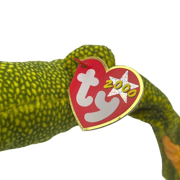 Ty Beanie Babies 2000 MORRIE the Electric Eel 15" Plush Stuffed Animal RETIRED - Picture 7 of 9